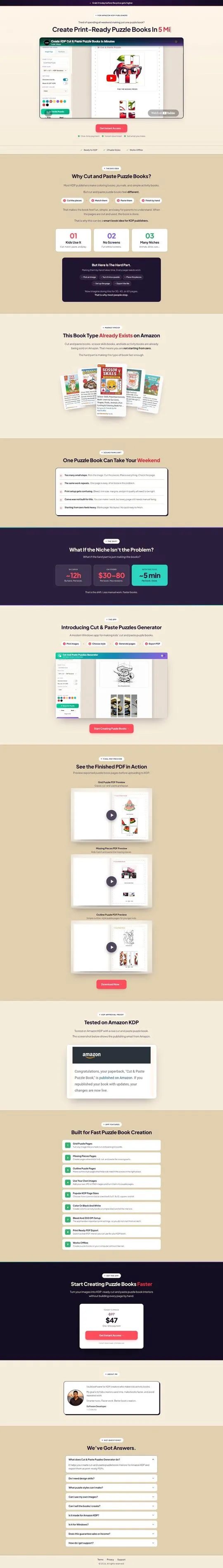 Included reseller sales page